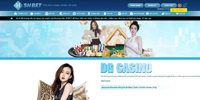Casino Trực Tuyến Shbet - Sảnh Chơi Ấn Tượng Nhất 2024 2 Thông tin chung khái quát về casino trực tuyến Shbet